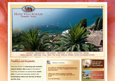 Villa Schuler in Taormina
